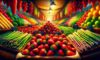 Colorful Food Displays: Tricks for a Vibrant Presentation