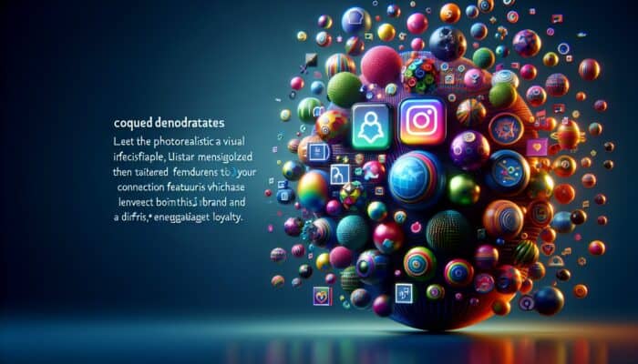 A dynamic Snapchat interface displaying customized filters for various demographics, enhancing brand engagement and customer loyalty.
