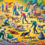 Community Cleanups with Dogs: A Worldwide Initiative for Cleanliness