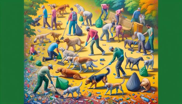 Community Cleanups with Dogs: A Worldwide Initiative for Cleanliness