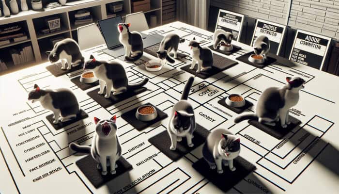 Insights on Territorial Behavior in Multi-Cat Households