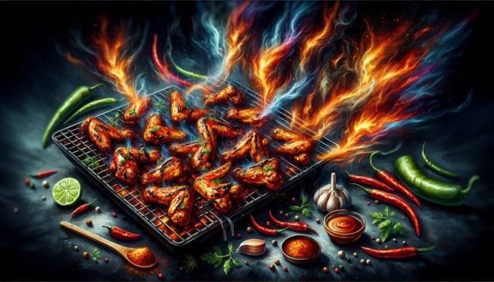 Spicy Grilled Chicken Wings: A Bold American Delight